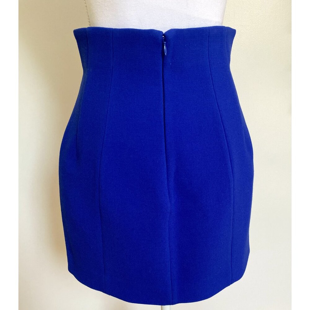 💙 Electric Blue High-Waisted Mini Skirt 💙 - Picture 6 of 11